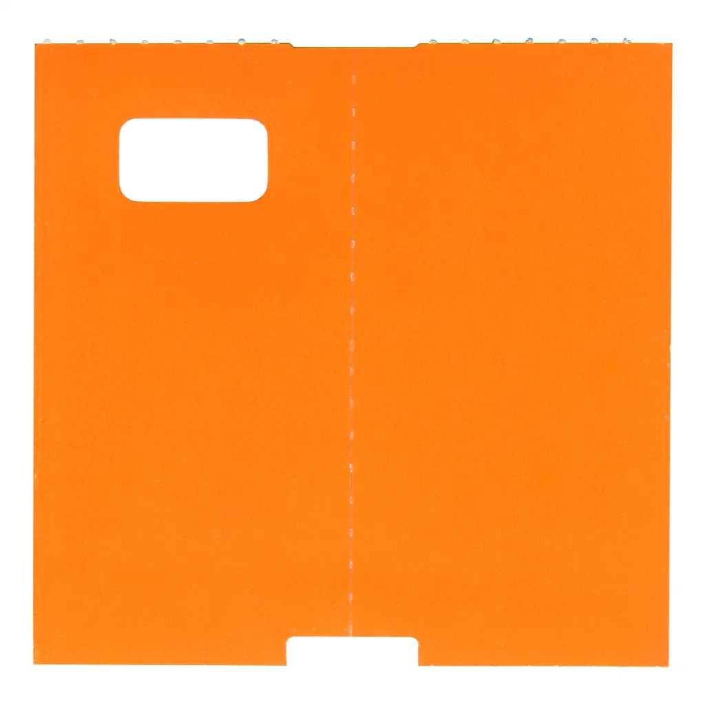 Šatní lístky Coatcheck, 14 rolí x 325 lístků, oranžové