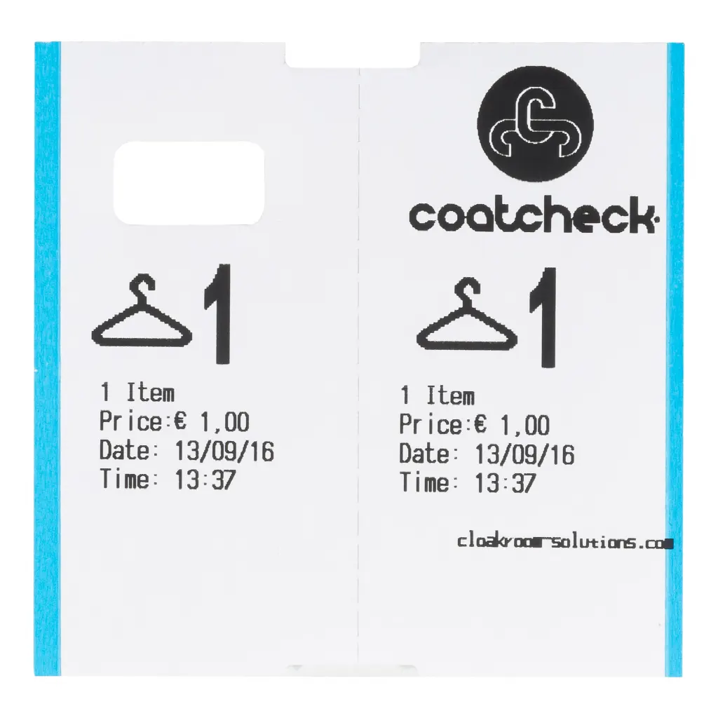Tiskárna lístků CoatCheck+