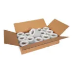 Šatní lístky Coatcheck, 14 rolí x 325 lístků, stříbrné/šedé