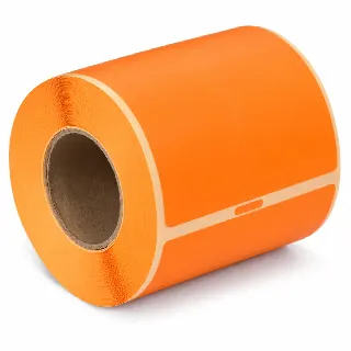 Visačky na zavazadla CoatCheck, 14×160 lístků, oranžové