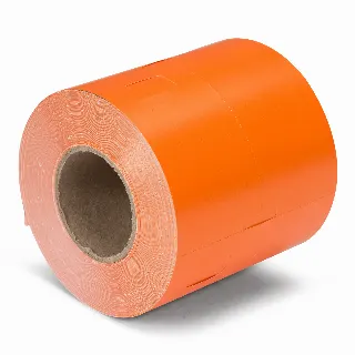 Šatní lístky Coatcheck, 14 rolí x 325 lístků, oranžové